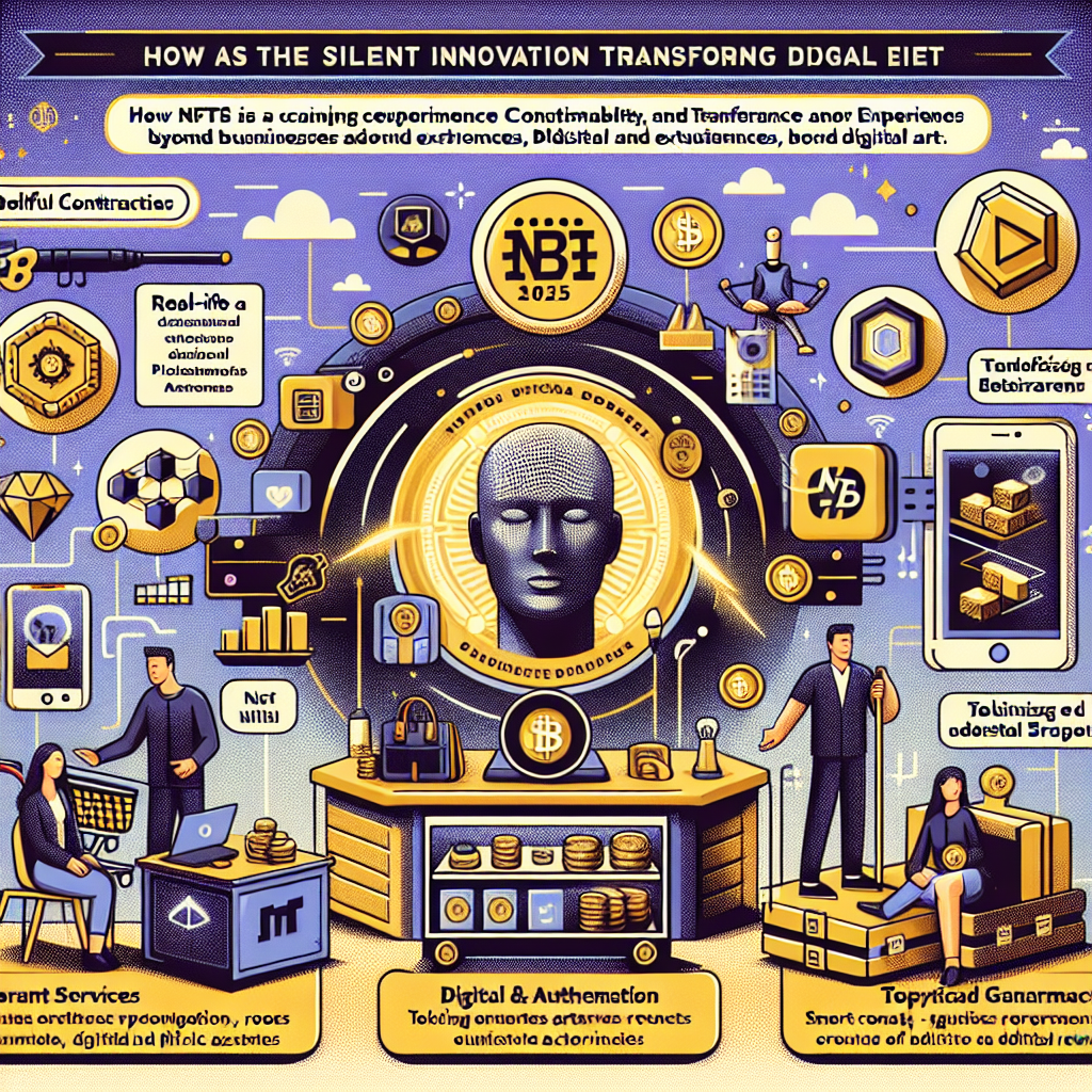 Los NFTs están revolucionando industrias al ofrecer autenticidad, experiencias personalizadas y nuevos modelos de negocio digitales.