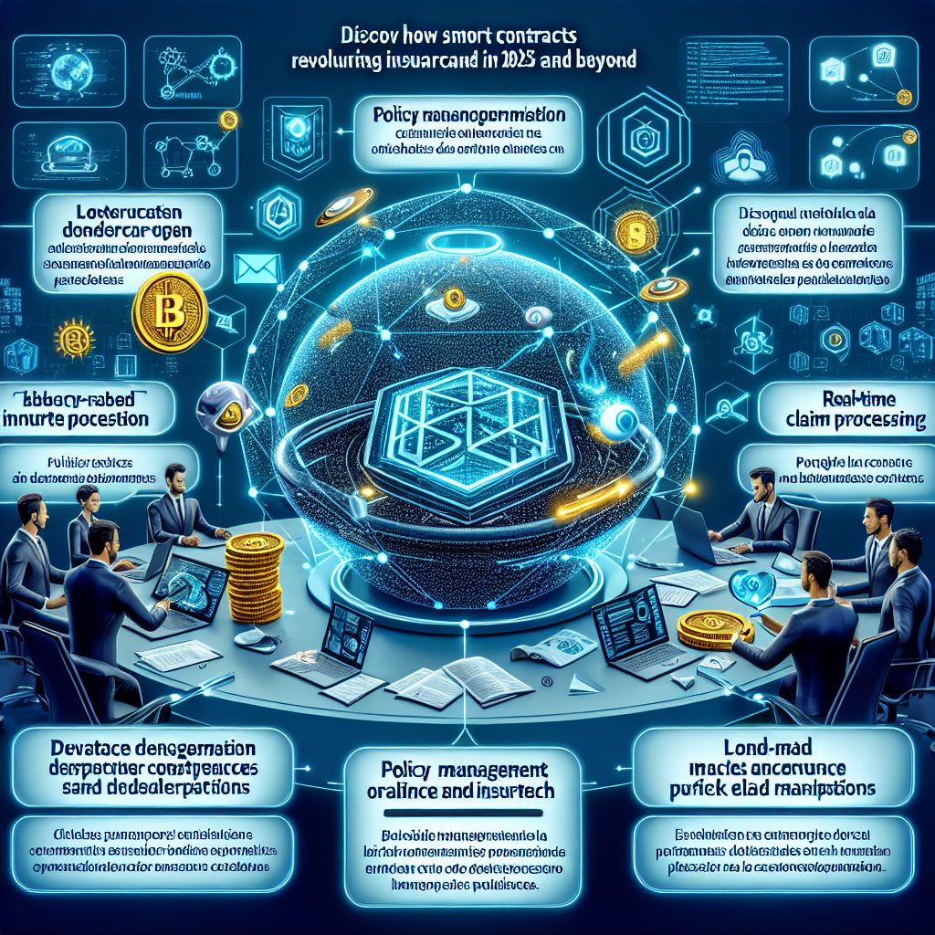 Contratos inteligentes revolucionan los seguros en 2025 con automatización, transparencia y mayor seguridad para usuarios y aseguradoras
