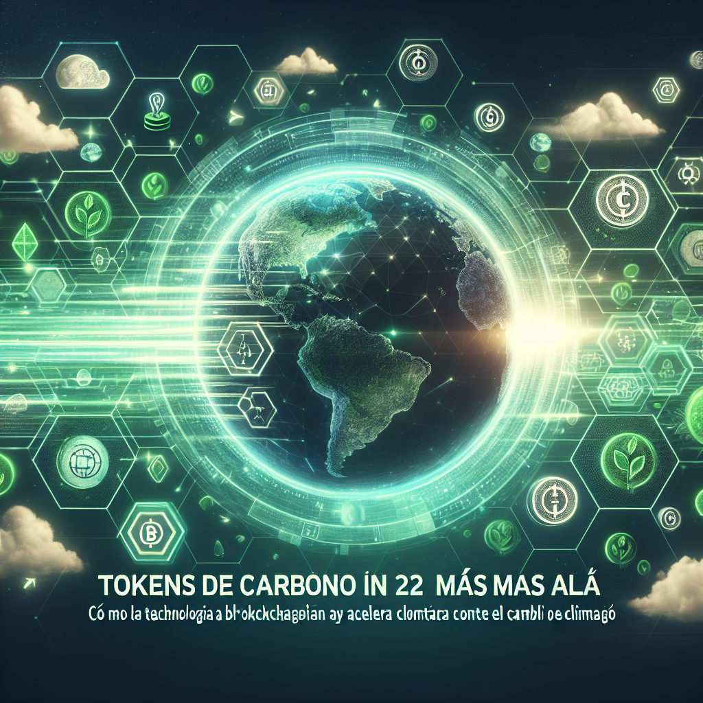Descubre cómo la tokenización de carbono en blockchain está revolucionando la sostenibilidad y combatiendo el cambio climático.