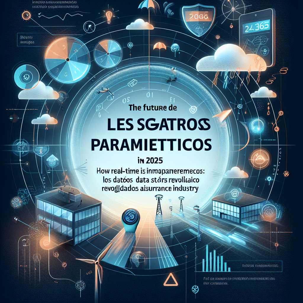 Los seguros paramétricos impulsados por datos en tiempo real revolucionan la industria con rapidez, transparencia y eficiencia en 2025.
