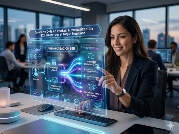 Convierte DMs en ventas: automatización B2B sin perder el toque humano