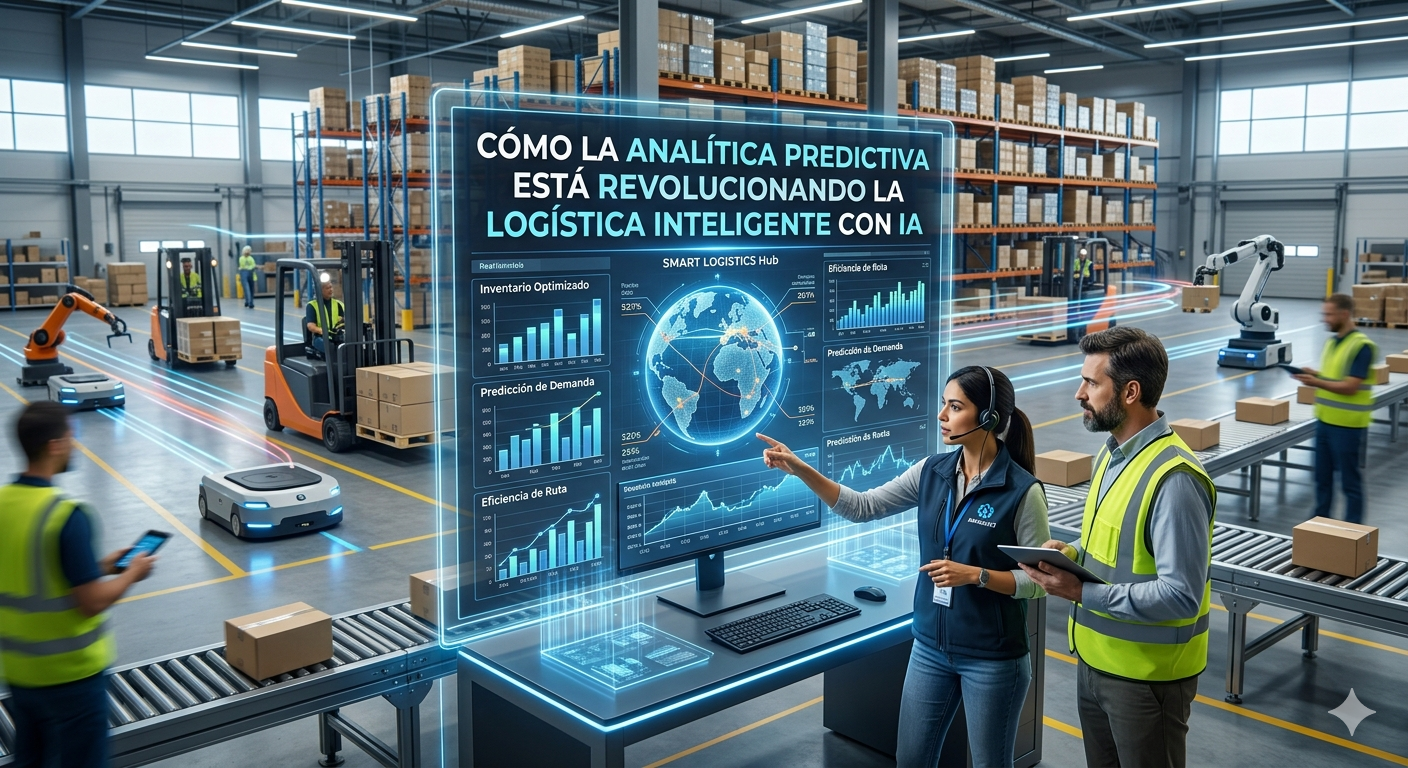 Como la Analitica Predictiva Esta Revolucionando la Logistica Inteligente con IA