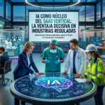 IA como núcleo del SaaS vertical: la ventaja decisiva en industrias reguladas