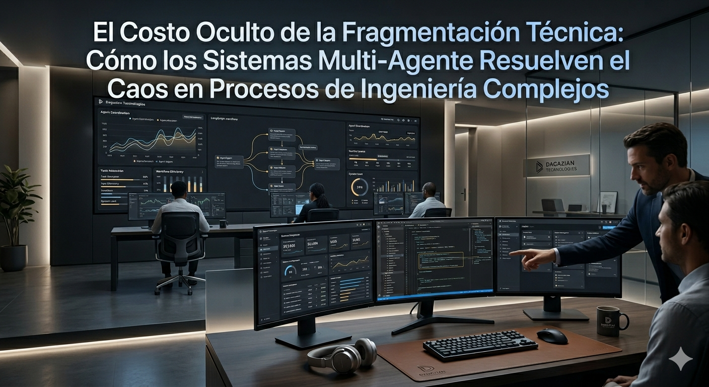 Cómo los Sistemas Multi-Agente Resuelven el Caos en Procesos de Ingeniería Complejos
